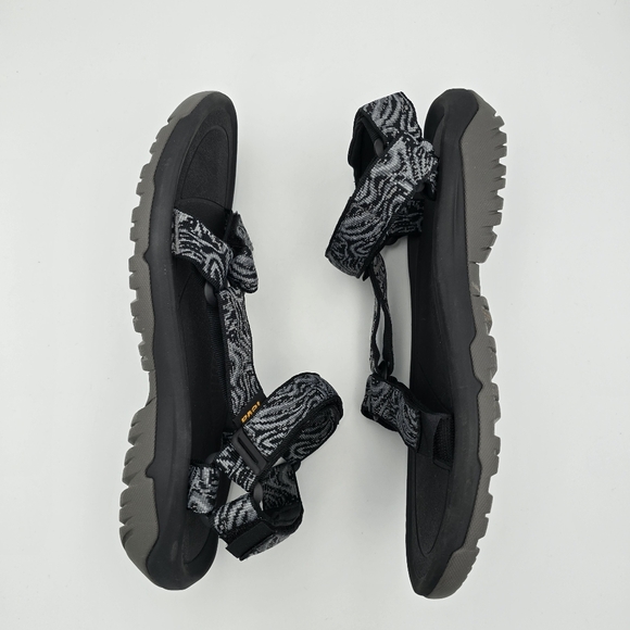 Teva Hurricane XLT2 Men's Hiking Velcro Strap Sandals, Like-new, Magma Black, 10 - Picture 11 of 13